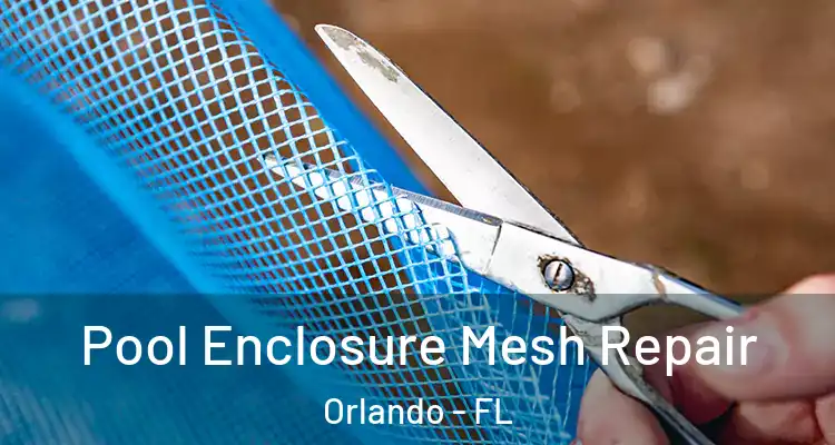  Pool Enclosure Mesh Repair Orlando - FL